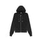 Colmar Felpa con zip Felpa Donna intrecciata con cappuccio Nero A24 - COLMARMD92676YO - 99 - S - Francavilla Moda